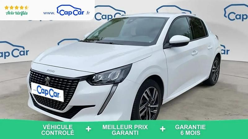 Blanc Utilisé 2021 Peugeot 208 Allure Citadine | 11 490 € (Bon prix) - Image 1/4