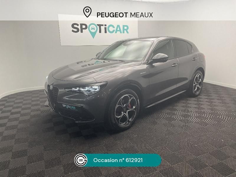 Gris Occasion 2024 Alfa Romeo Stelvio Veloce SUV | 39 990 € (Prix assez cher) - Image 1/4