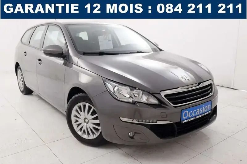 Gris Utilisé 2017 Peugeot 308 Break | 8 990 € (Prix juste) - Image 1/4