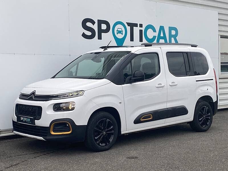 Blanc Utilisé 2021 Citroën Berlingo Rip Curl Monospace | 18 990 € (Prix juste) - Image 1/4