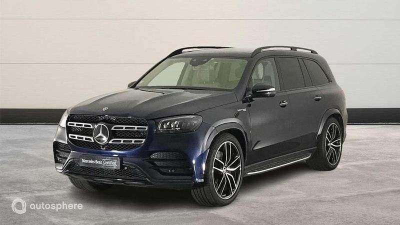 Occasion Mercedes GLS580 AMG line 496 ch (364 kW) 2020 Bleu SUV