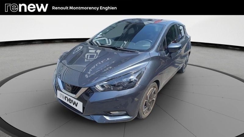 Gris Utilisé 2021 Nissan Micra Tekna Citadine | 13 480 € (Prix juste) - Image 1/4