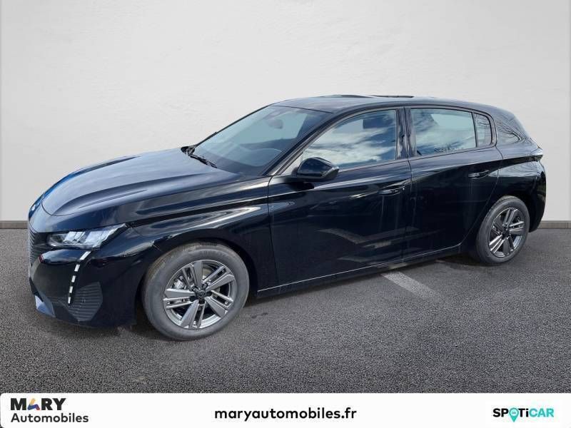 Noir Utilisé 2024 Peugeot 308 Active Berline | 22 990 € (Prix juste) - Image 1/3