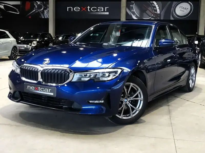 Bleu Utilisé 2019 BMW 318 Sport Line Berline | 25 590 € (Prix juste) - Image 1/4
