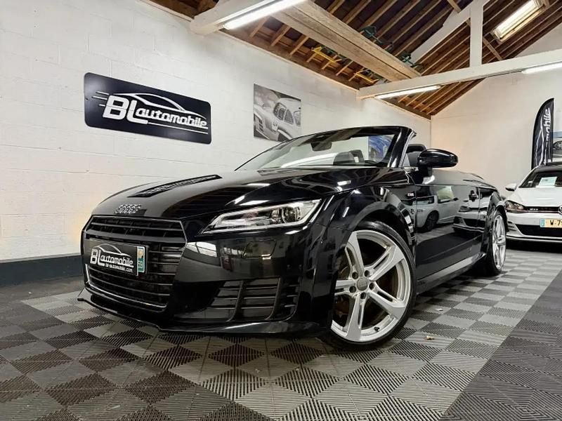Noir Occasion 2015 Audi TT S-Line Cabriolet | 28 980 € - Image 1/4