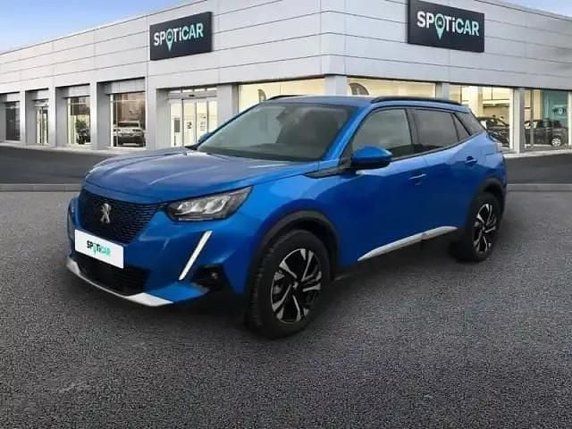 Bleu Occasion 2021 Peugeot e-2008 SUV | 14 970 € (Bon prix) - Image 1/4