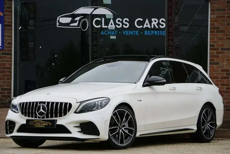 Blanc Utilisé 2019 Mercedes C43 AMG AMG Break | 41 990 € (Prix juste) - Image 1/4