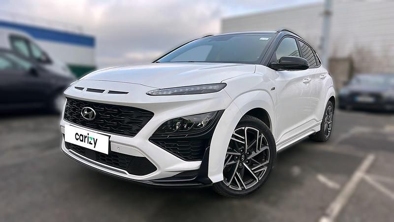 Blanc Occasion 2022 Hyundai Kona N Line SUV | 16 990 € (Prix juste) - Image 1/4