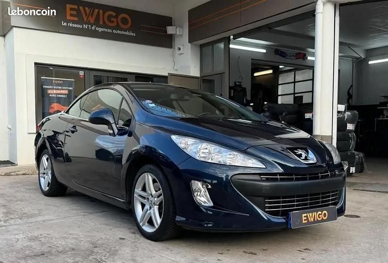Bleu Utilisé 2010 Peugeot 308 CC Sport Cabriolet | 6 990 € (Prix juste) - Image 1/4