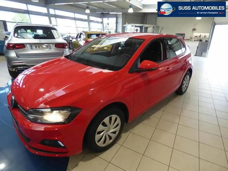 Rouge Utilisé 2019 VW Polo S Berline | 13 990 € (Bon prix) - Image 1/4