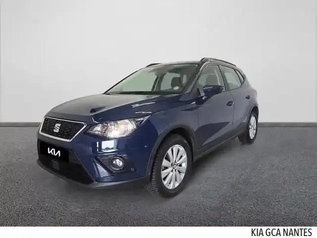 Bleu méditerranéen/toit noir minuit Utilisé 2018 Seat Arona Style SUV | 14 870 € (Bon prix) - Image 1/4