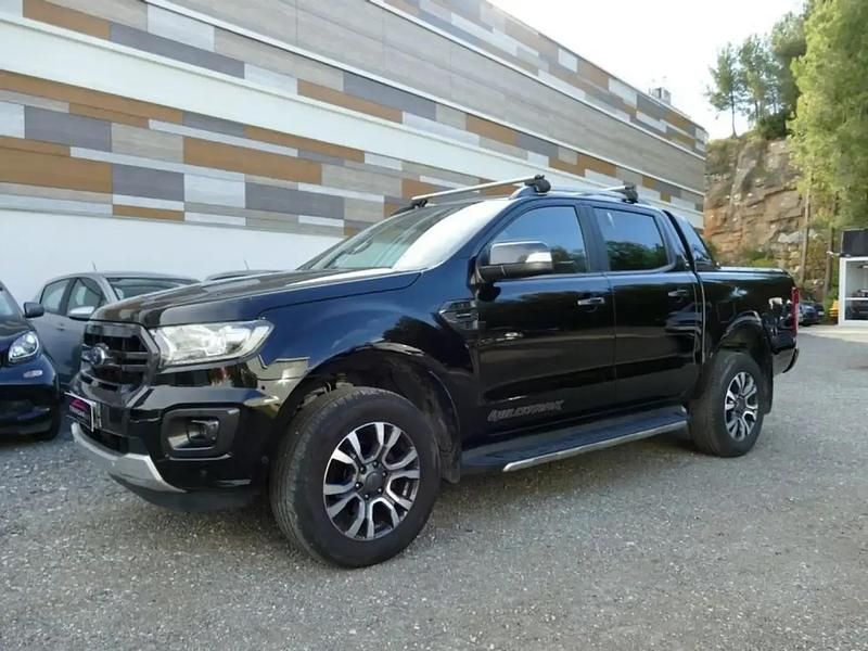 Noir Occasion 2019 Ford Ranger Wildtrack Pick-up | 26 990 € (Super prix) - Image 1/4
