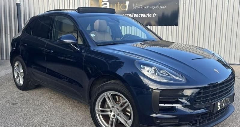 Bleu Occasion 2019 Porsche Macan SUV | 47 990 € (Bon prix) - Image 1/4