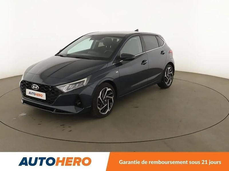 Gris Utilisé 2021 Hyundai i20 Citadine | 13 990 € (Super prix) - Image 1/2
