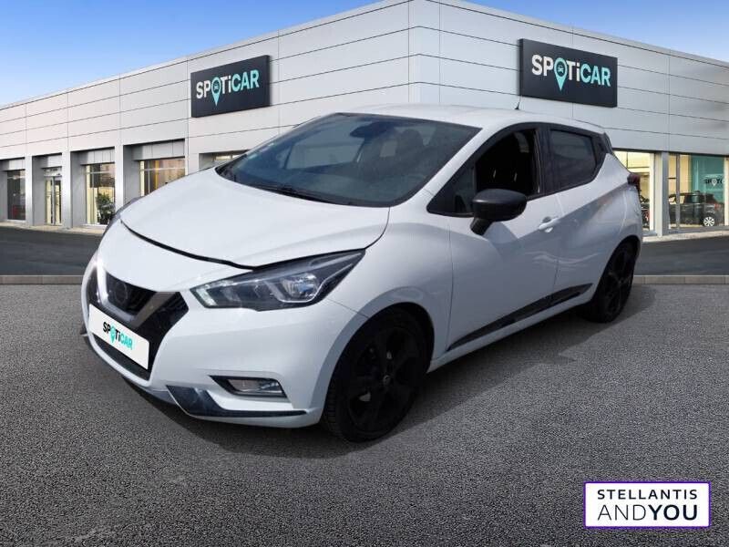 Blanc Utilisé 2019 Nissan Micra N-Connecta Citadine | 11 990 € (Prix juste) - Image 1/4