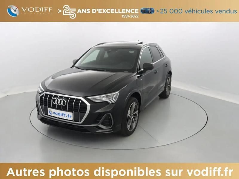 Noir Occasion 2021 Audi Q3 S-Line SUV | 37 950 € - Image 1/4