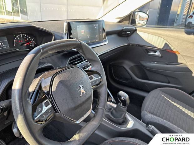 Gris Utilisé 2022 Peugeot 208 Active Citadine | 12 490 € (Prix juste) - Image 1/2