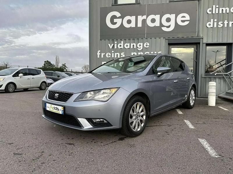 Gris Occasion 2016 Seat Leon CONNECT Citadine | 7 190 € (Prix cher) - Image 1/4