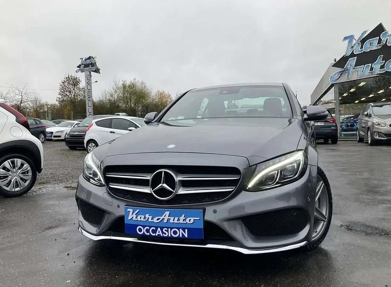Gris Utilisé 2017 Mercedes C200 AMG Berline | 19 990 € (Bon prix) - Image 1/4