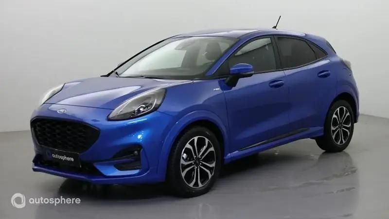 Bleu Utilisé 2023 Ford Puma ST-Line SUV | 25 299 € (Prix juste) - Image 1/4