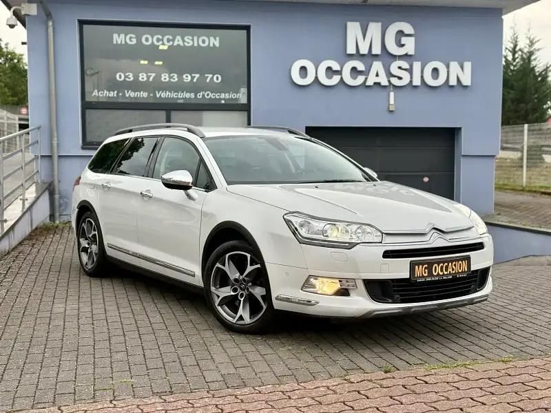 Blanc Utilisé 2016 Citroën C5 CrossTourer Break | 12 490 € - Image 1/4