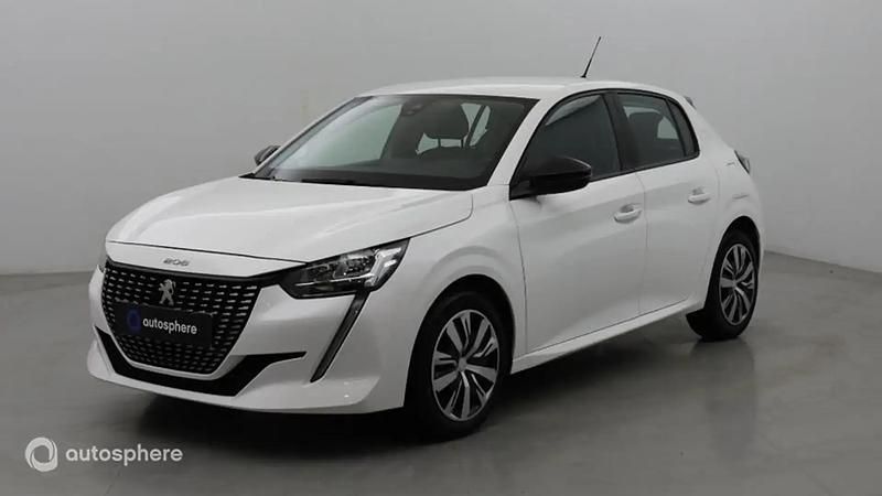 Blanc Utilisé 2023 Peugeot 208 Style Citadine | 13 999 € (Prix juste) - Image 1/4