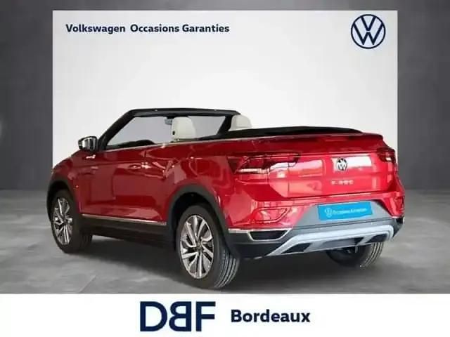 Nouvelle VW T-Roc Cabriolet Style 150 ch (110 kW) 2025 Rouge Cabriolet