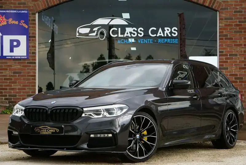 Gris Utilisé 2018 BMW 520 Sport Line Break | 24 990 € (Prix juste) - Image 1/4