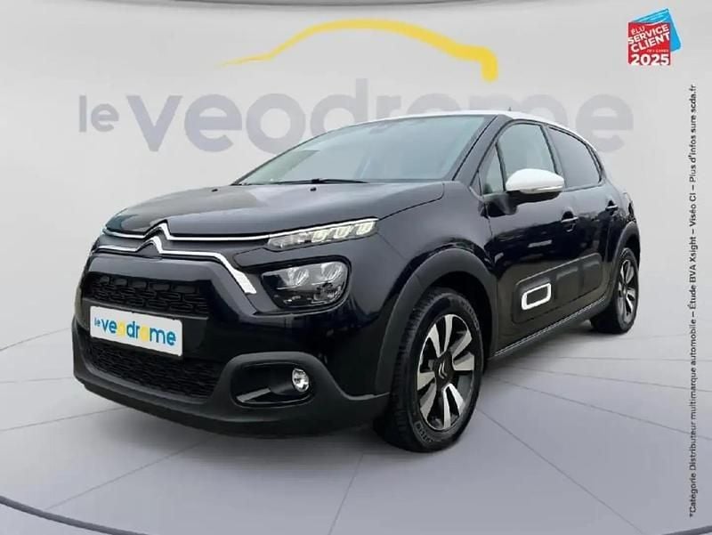 Noir Occasion 2024 Citroën C3 PureTech Berline | 15 499 € (Prix juste) - Image 1/4