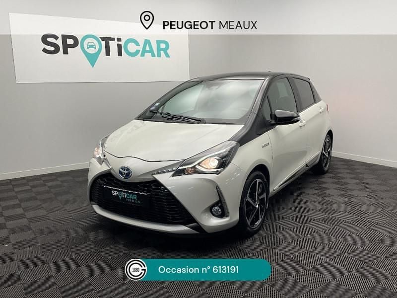 Blanc Occasion 2019 Toyota Yaris Hybrid Citadine | 14 990 € (Bon prix) - Image 1/4