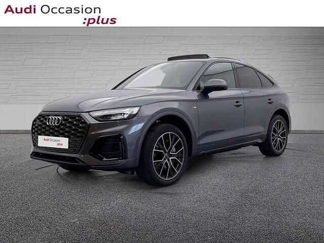 Gris daytona nacré Utilisé 2022 Audi Q5 S-Line SUV | 46 347 € (Prix juste) - Image 1/4