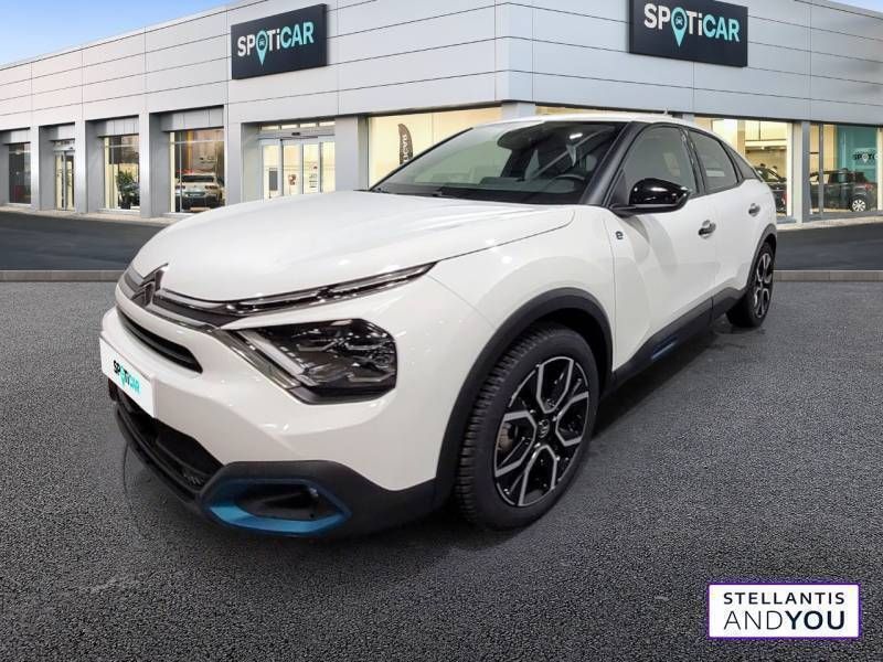 Blanc Utilisé 2022 Citroën e-C4 Feel Berline | 17 980 € (Bon prix) - Image 1/3