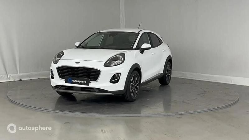 Blanc Utilisé 2023 Ford Puma Titanium SUV | 20 990 € (Prix juste) - Image 1/4