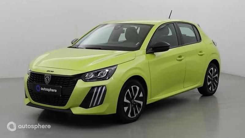 Jaune Occasion 2024 Peugeot 208 Active Citadine | 15 499 € (Prix juste) - Image 1/4