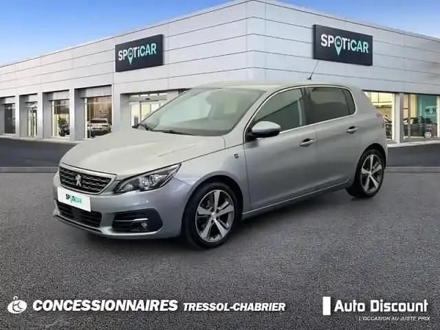 Gris clair Utilisé 2019 Peugeot 308 S Berline | 11 390 € - Image 1/4