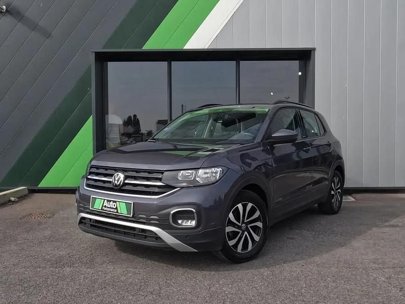 Gris Utilisé 2022 VW T-Cross Active SUV | 17 990 € (Prix juste) - Image 1/4