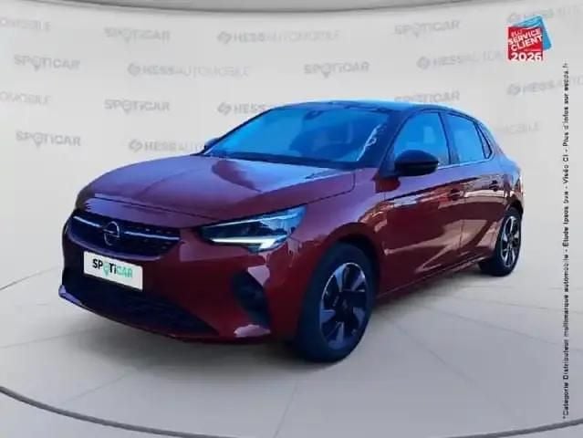 Rouge piment métallisé Occasion 2021 Opel Corsa Elegance Berline | 13 499 € (Super prix) - Image 1/4