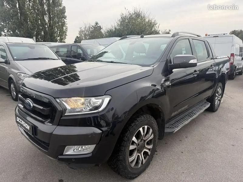 Noir Utilisé 2017 Ford Ranger Wildtrack Pick-up | 19 990 € (Prix juste) - Image 1/4
