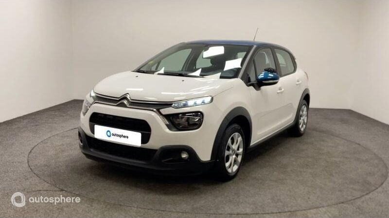 Blanc Utilisé 2022 Citroën C3 Citadine | 13 499 € (Prix juste) - Image 1/4