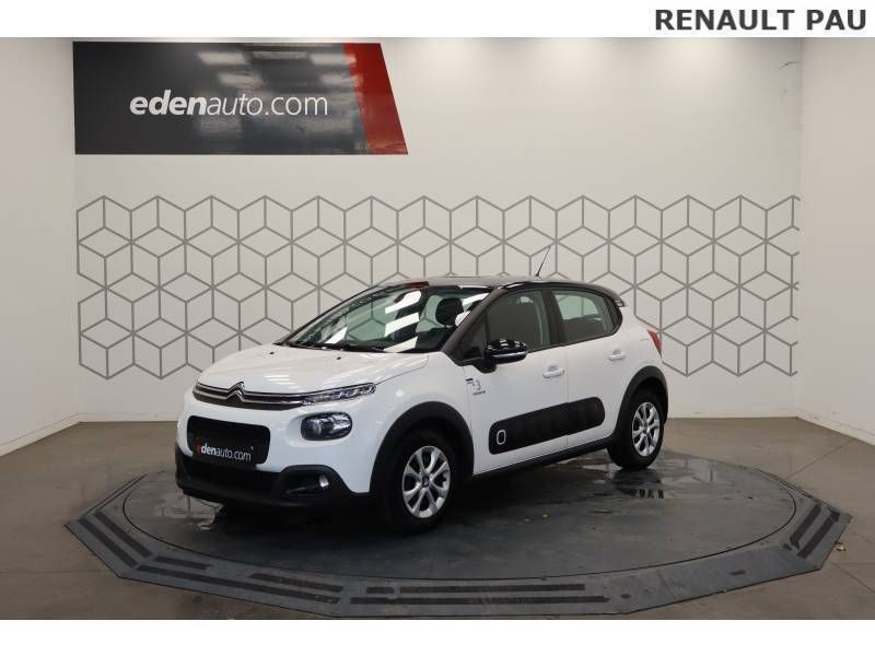 Blanc Utilisé 2019 Citroën C3 Citadine | 10 890 € (Prix juste) - Image 1/3