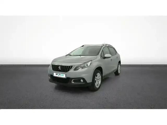 Gris Occasion 2018 Peugeot 2008 SUV | 9 989 € (Prix juste) - Image 1/4