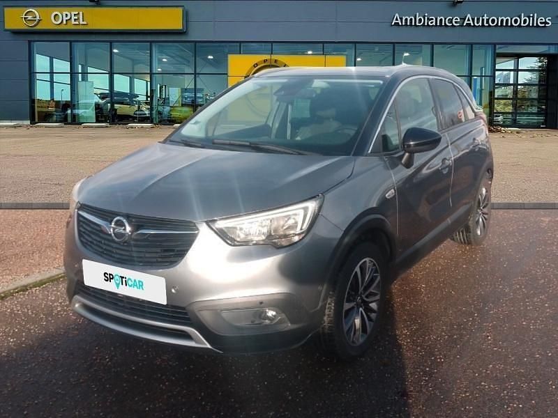 Gris acier satiné Occasion 2018 Opel Crossland X Design Edition SUV | 10 499 € (Bon prix) - Image 1/4