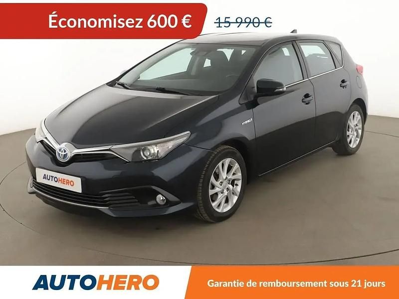Noir Utilisé 2017 Toyota Auris Hybrid Berline | 14 990 € (Prix juste) - Image 1/2