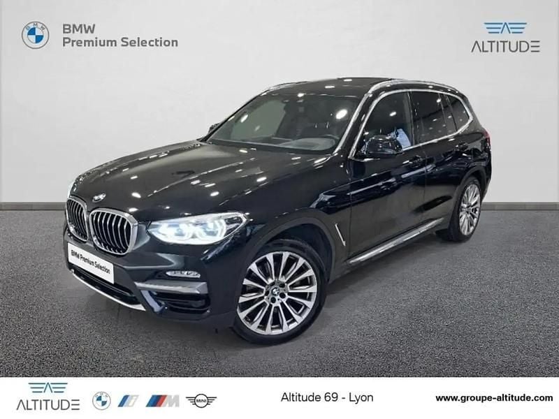 Noir Occasion 2019 BMW X3 Luxury Line SUV | 29 980 € (Prix assez cher) - Image 1/4
