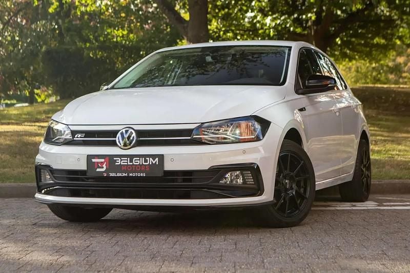 Blanc Utilisé 2019 VW Polo R-line Berline | 16 900 € (Prix juste) - Image 1/4