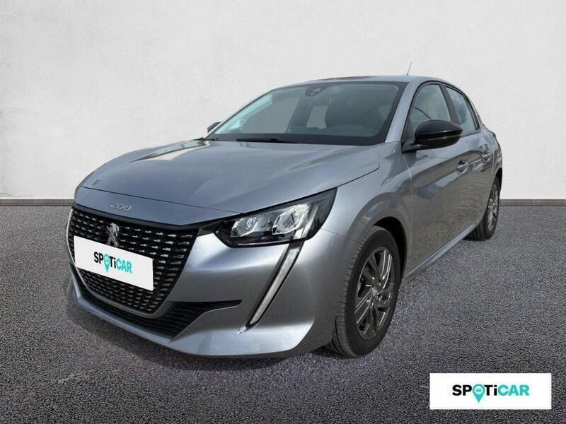 Gris Utilisé 2022 Peugeot 208 Active Citadine | 12 990 € (Prix juste) - Image 1/3