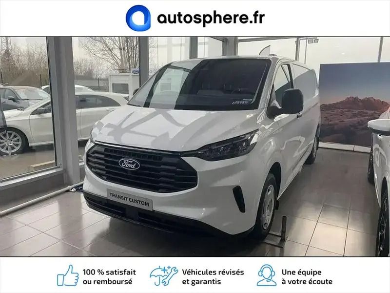 Blanc glacier Nouvelle 2025 Ford Transit Custom Trend Van | 33 999 € (Bon prix) - Image 1/4