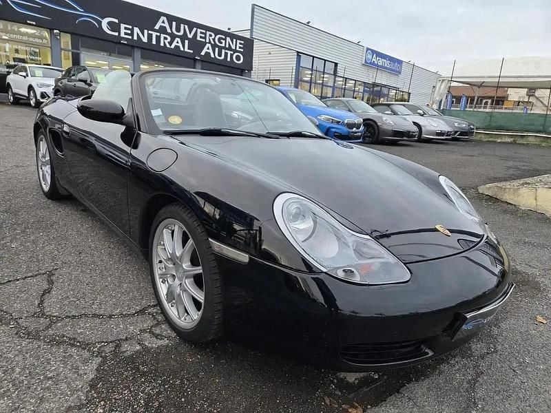 Noir Occasion 2002 Porsche Boxster Cabriolet | 15 890 € - Image 1/4