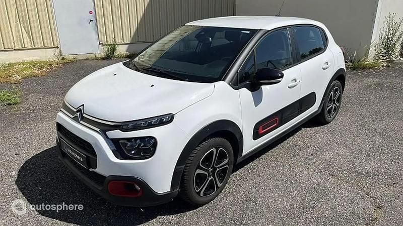 Blanc Utilisé 2022 Citroën C3 Shine Citadine | 11 999 € (Prix juste) - Image 1/4