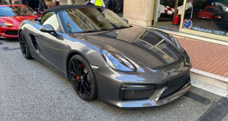 Occasion Porsche Boxster 375 ch (275 kW) 2016 Gris Cabriolet
